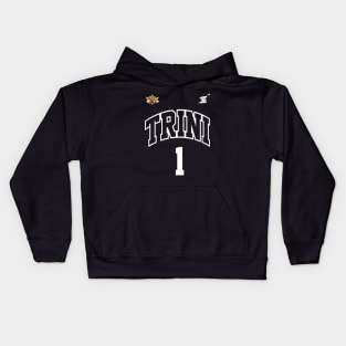 TRINI #1 WHITE Kids Hoodie